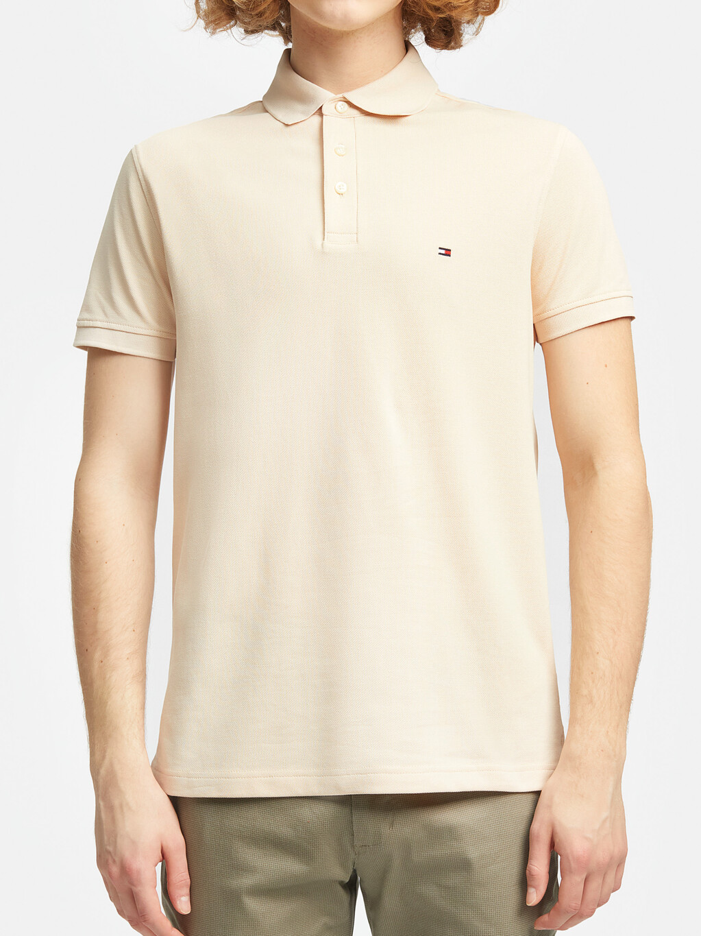 1985 Collection Slim Fit Polo, Tuscan Beige, hi-res
