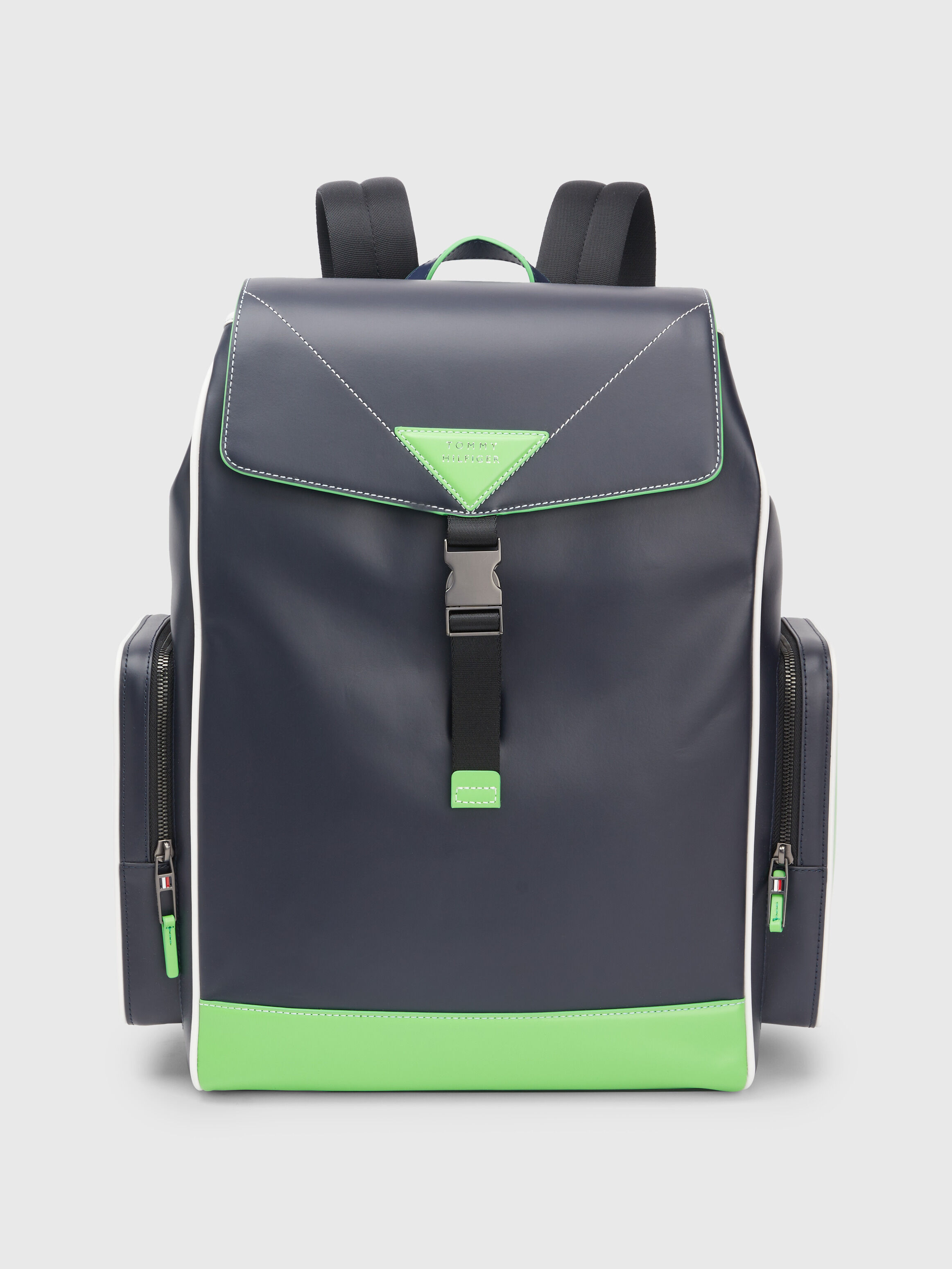 Tommy backpack top leather