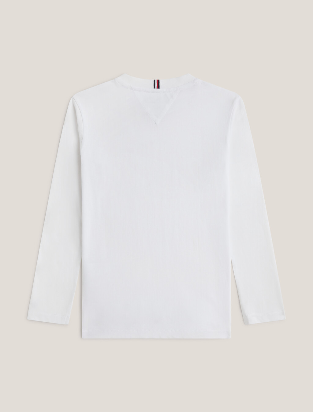 Boys Monotype Flock Logo T-Shirt, White, hi-res
