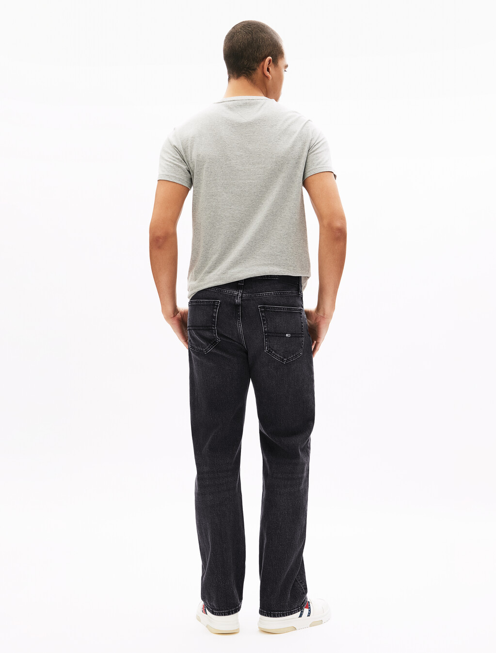 褪色 Otis 直筒牛仔褲, Denim Black, hi-res