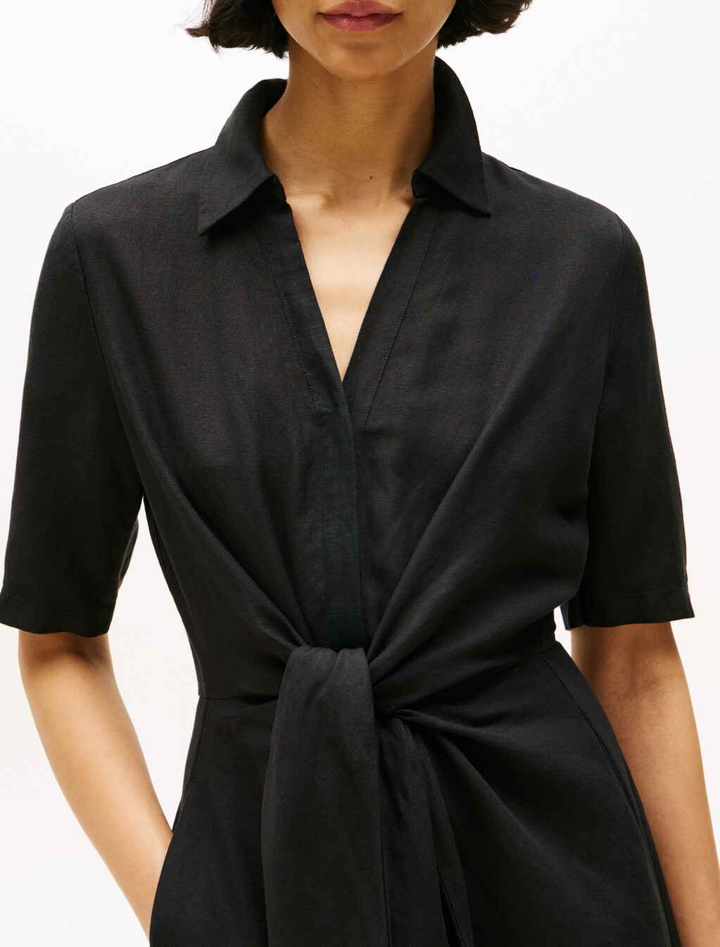 LNN VS KNTTD S/S DRSBlack, Black, hi-res