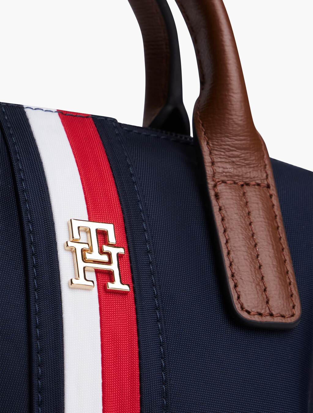Popette Global Stripe Crossbody Tote Bag, Space Blue, hi-res