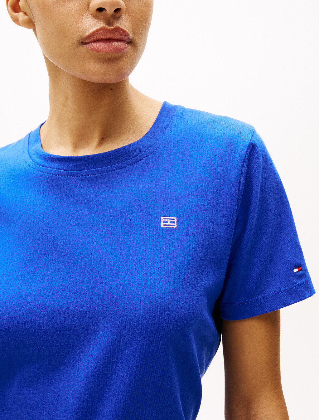 Contrast Flag T-Shirt, Noble Blue, hi-res