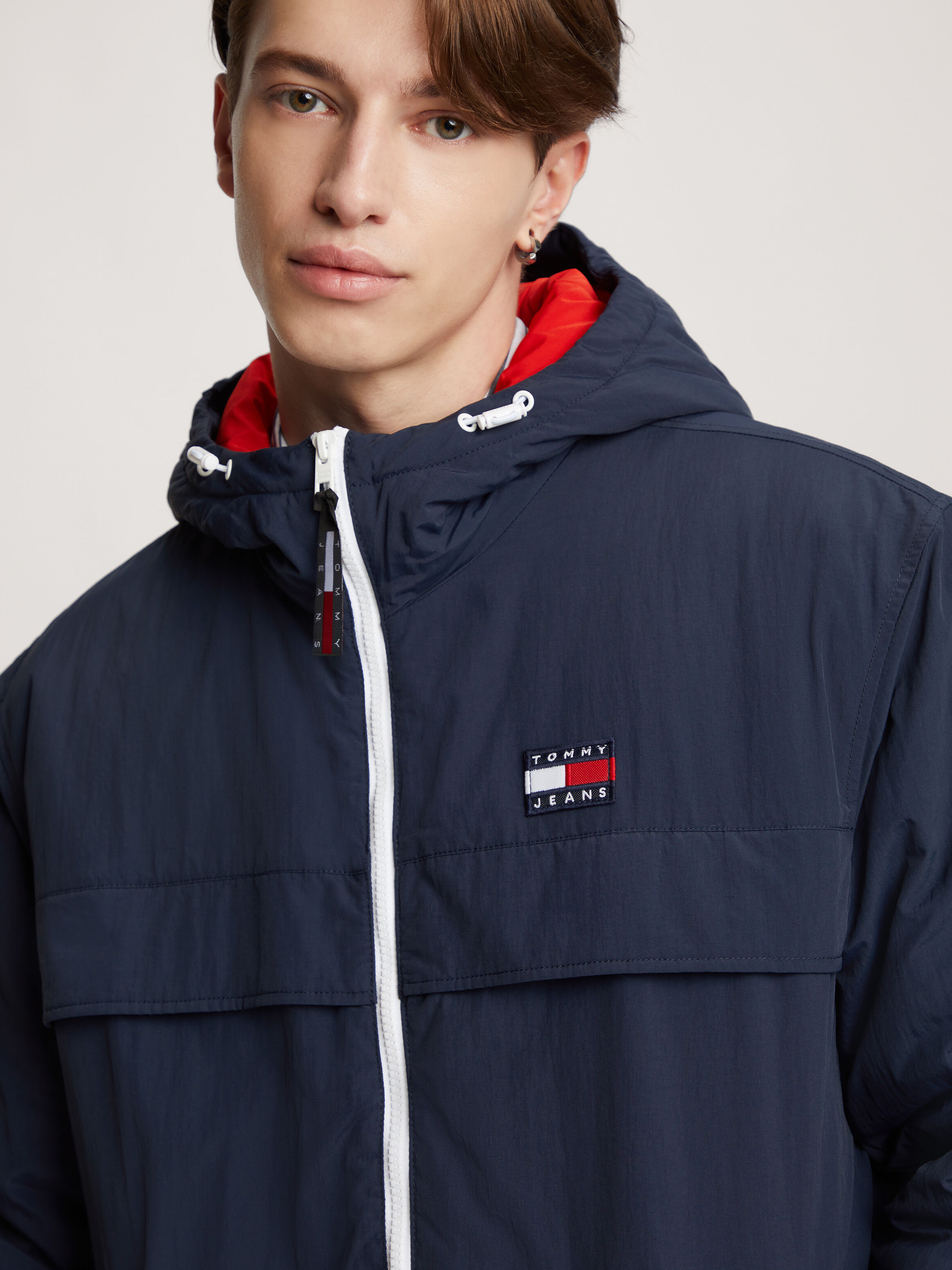 Tommy jeans clearance windbreaker