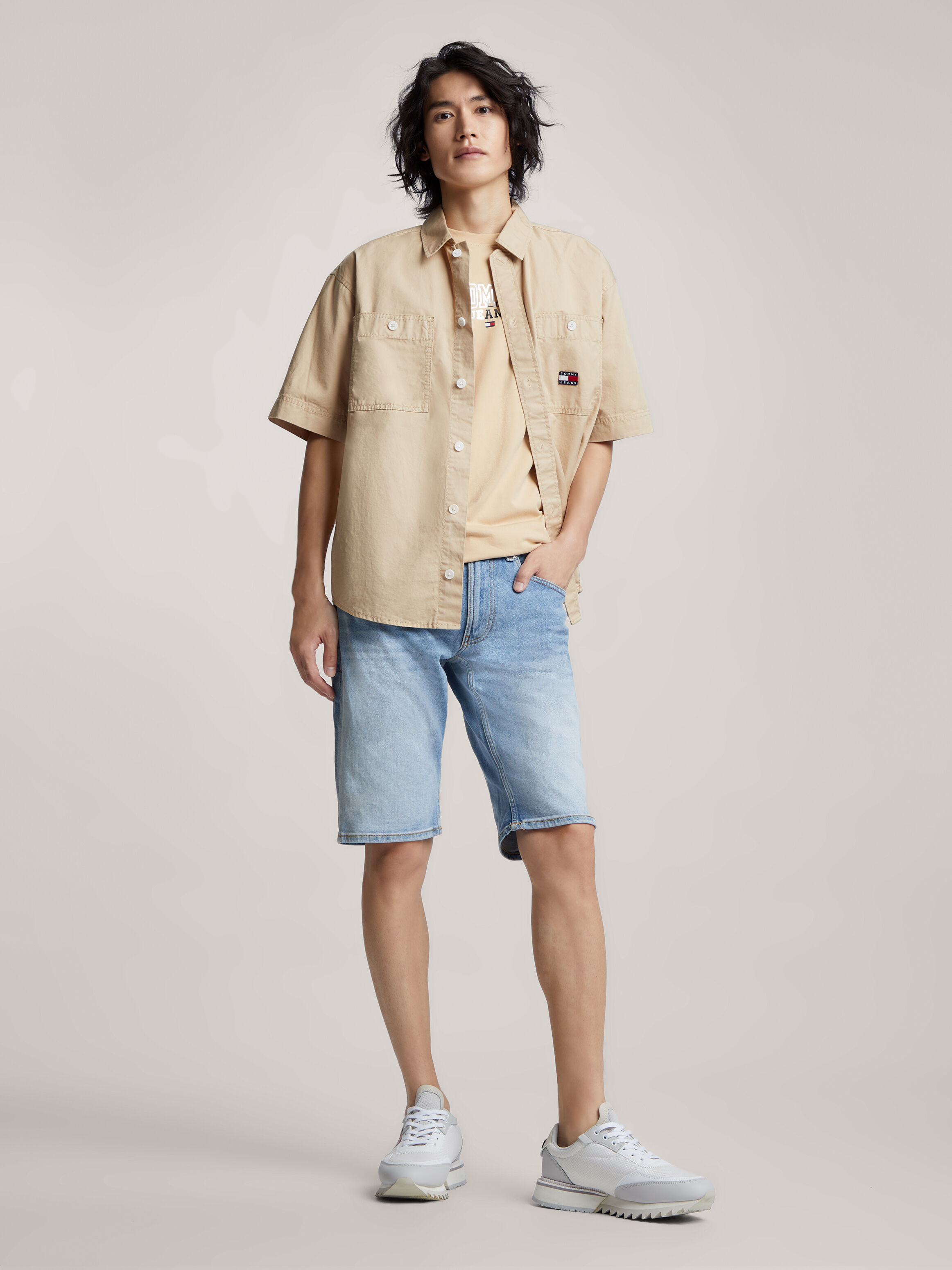 Tommy hilfiger marshmallow shorts shop