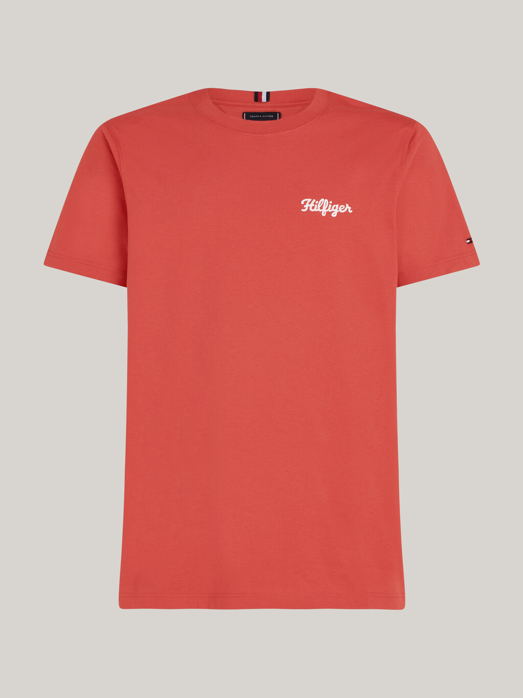 Logo Embroidery T-Shirt, Terra Red, hi-res