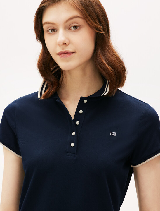運動風優雅 Polo 洋裝