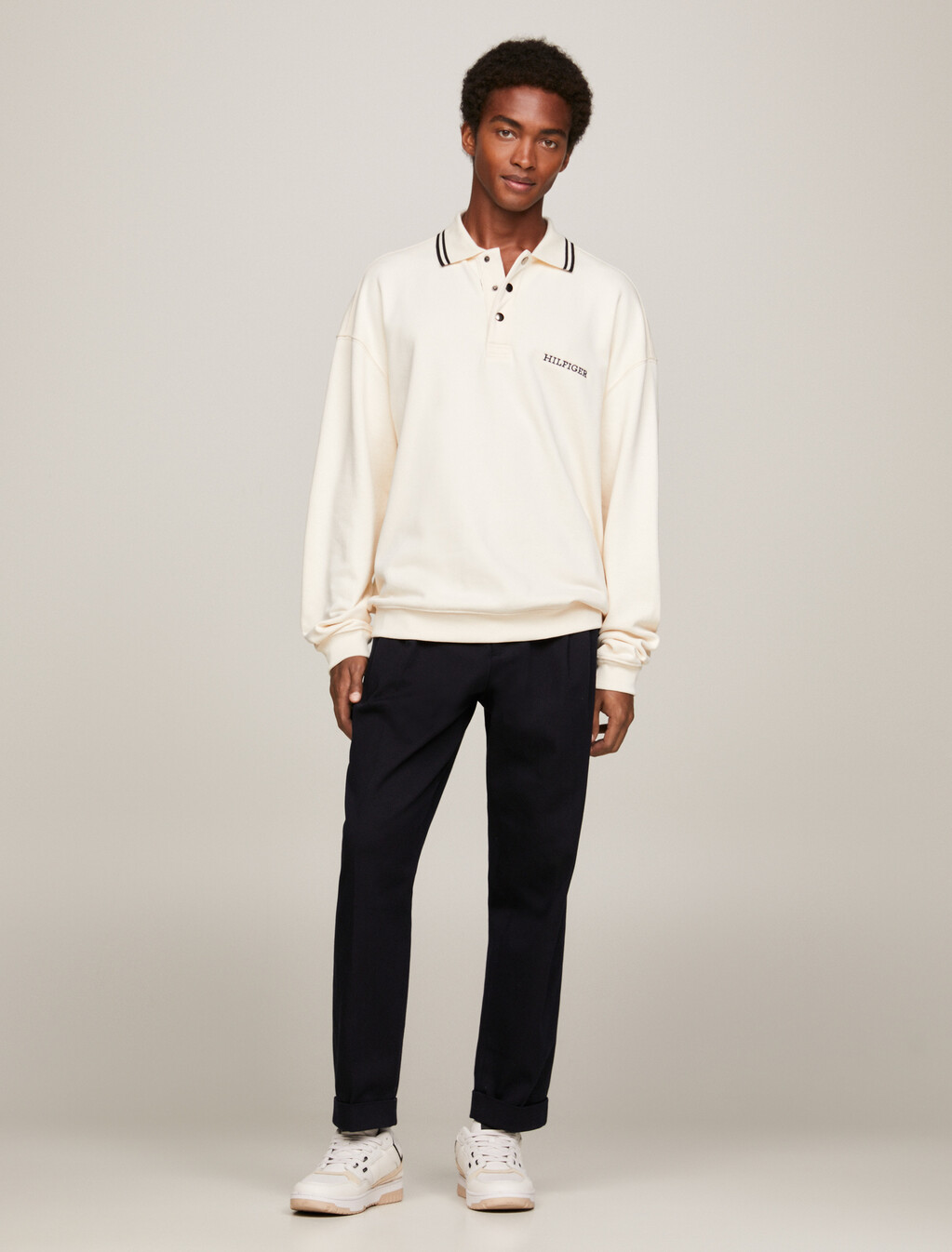 Hilfiger Monotype Rugby Jumper, Calico, hi-res