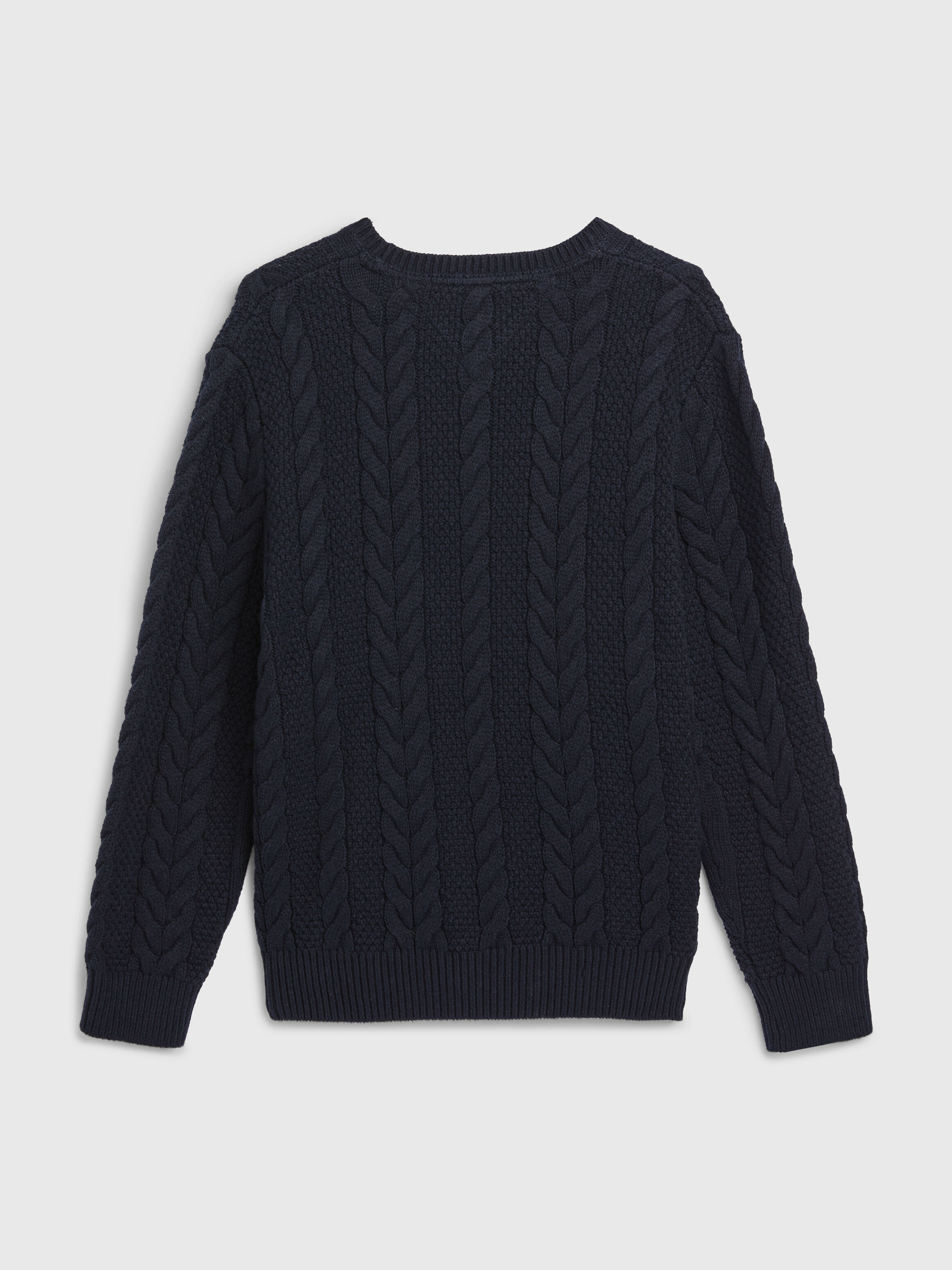 Essential Cable Knit Jumper blue Tommy Hilfiger Taiwan