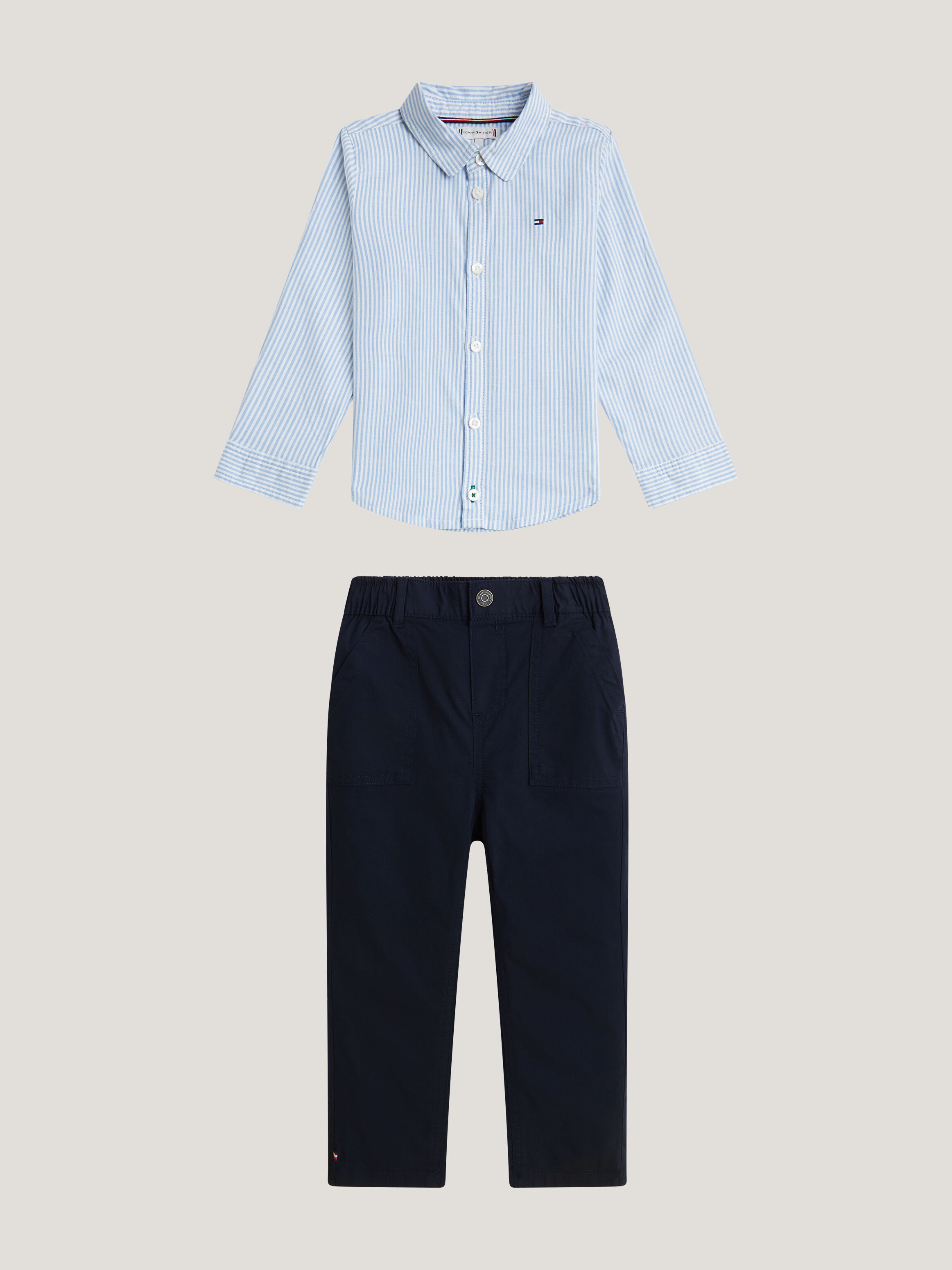 Boys Shirt And Chinos Set Tommy Hilfiger