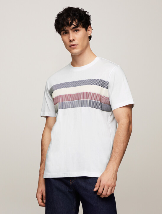 Shadow Flag Relaxed T-Shirt, White Shadow Flag Relaxed T-Shirt