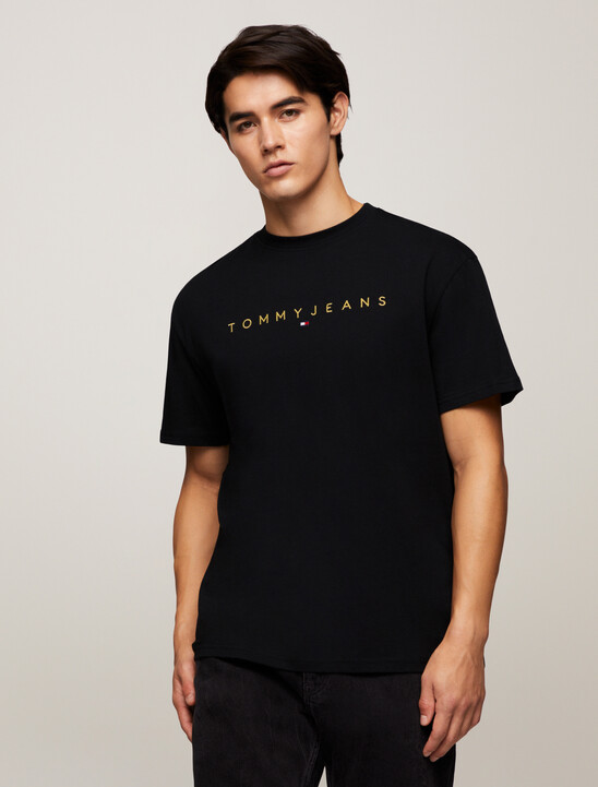 Linear Golden Logo T-Shirt