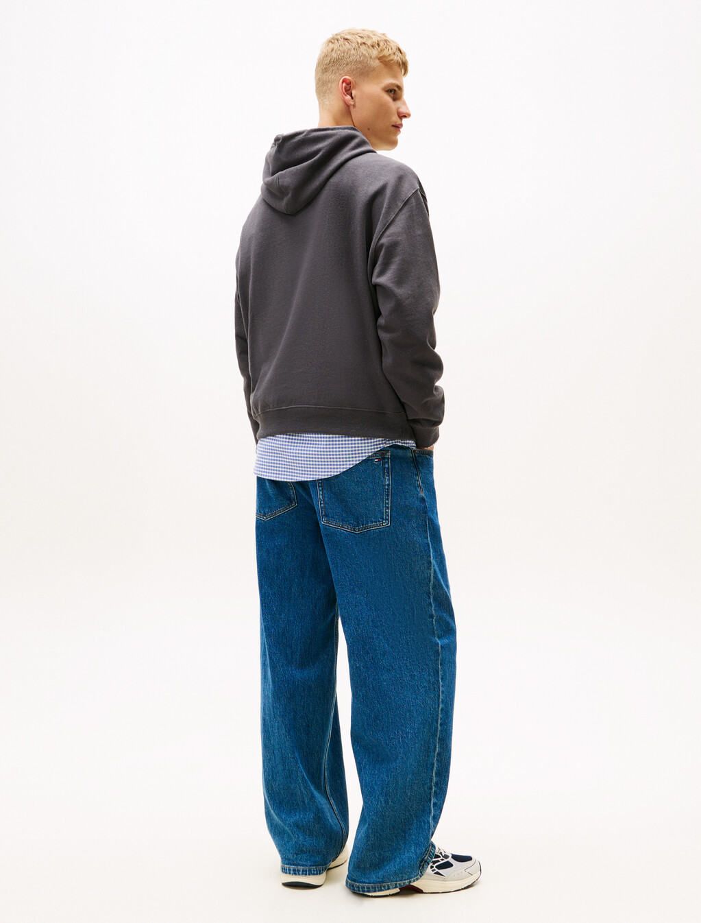 Heritage '90s Varsity Hoody, Washed Black, hi-res