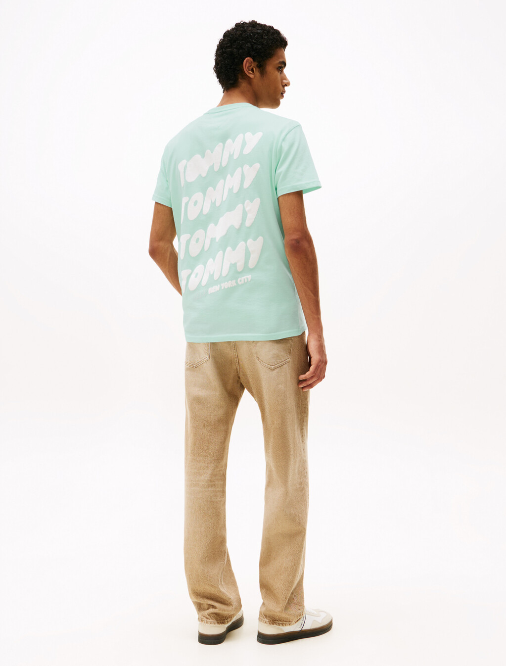 Bubble Logo Back Graphic T-Shirt, Spring Mint, hi-res