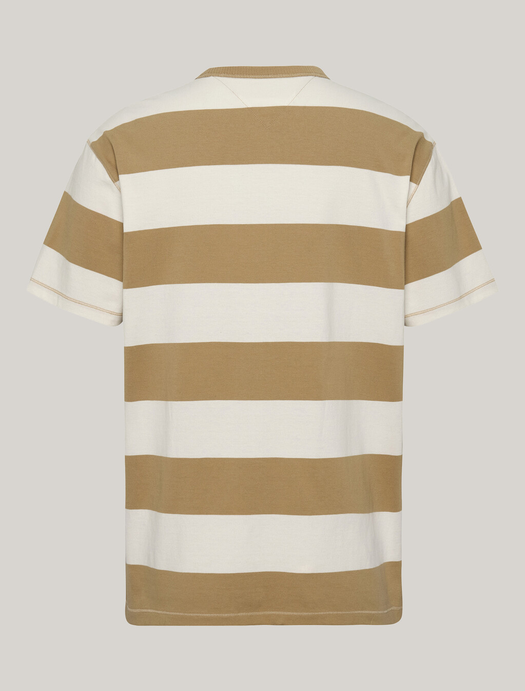 條紋Logo T 恤, Tawny Sand Multi, hi-res