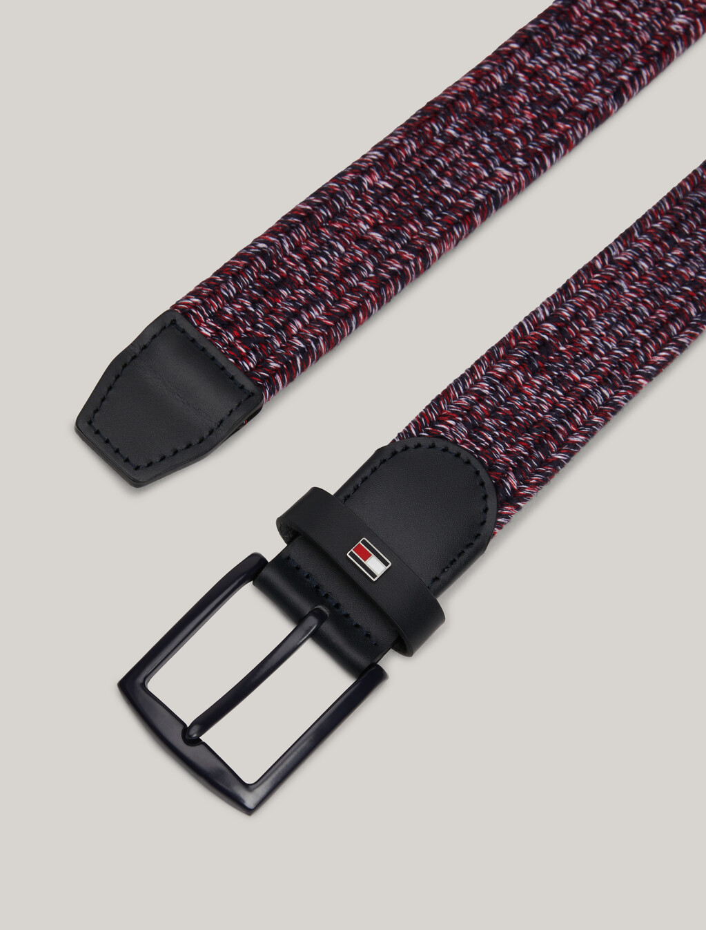 Denton Woven Elastic Belt, Space Blue, hi-res