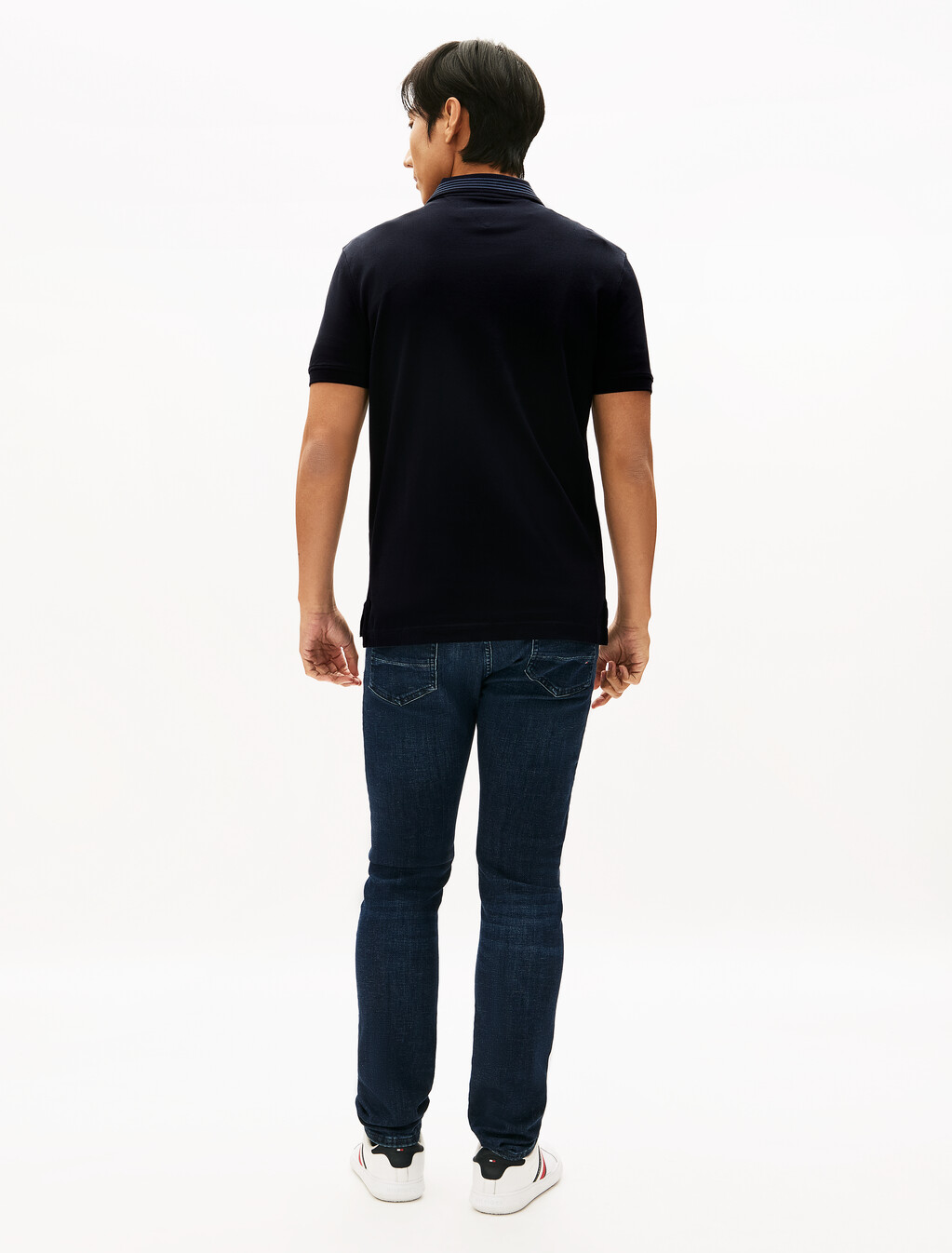 Mercerized Pique Zip Up Polo, Desert Sky, hi-res