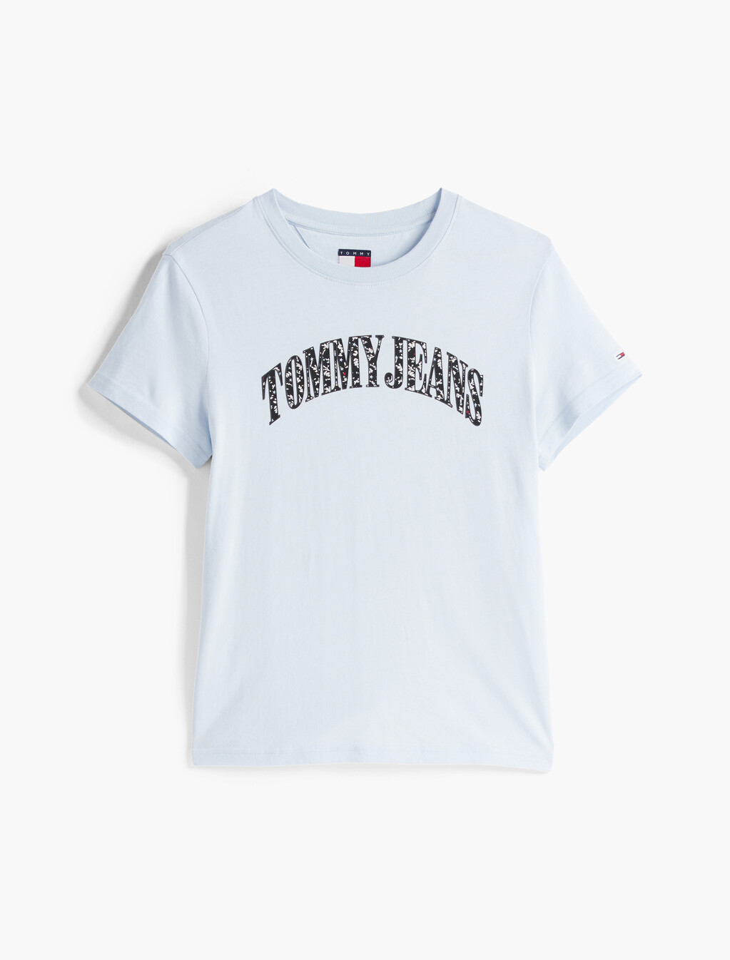 Floral Logo T-Shirt, Sweet Blue, hi-res