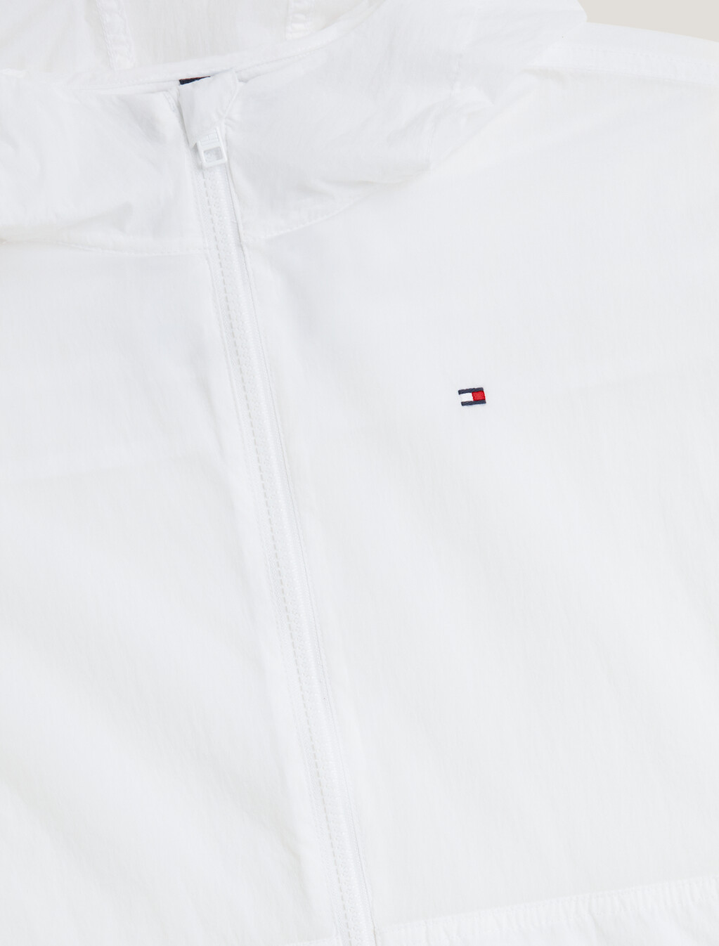 Kids Flag Embroidery Windbreaker, White, hi-res