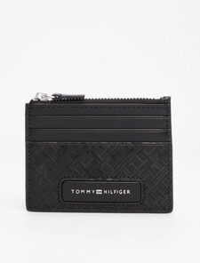 TH Monogram 信用卡夾, Black, hi-res