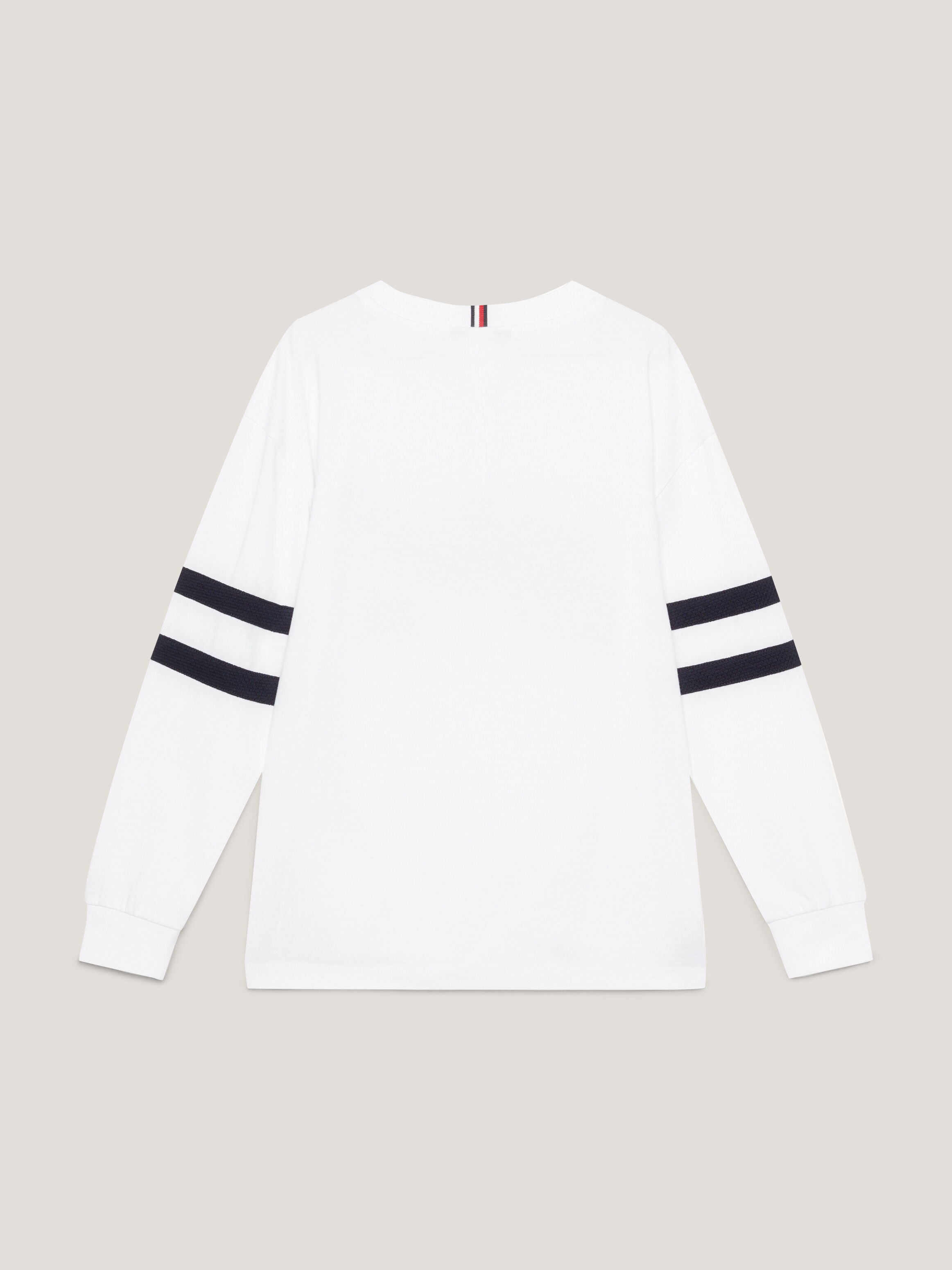 Tommy logo top long sleeve tee