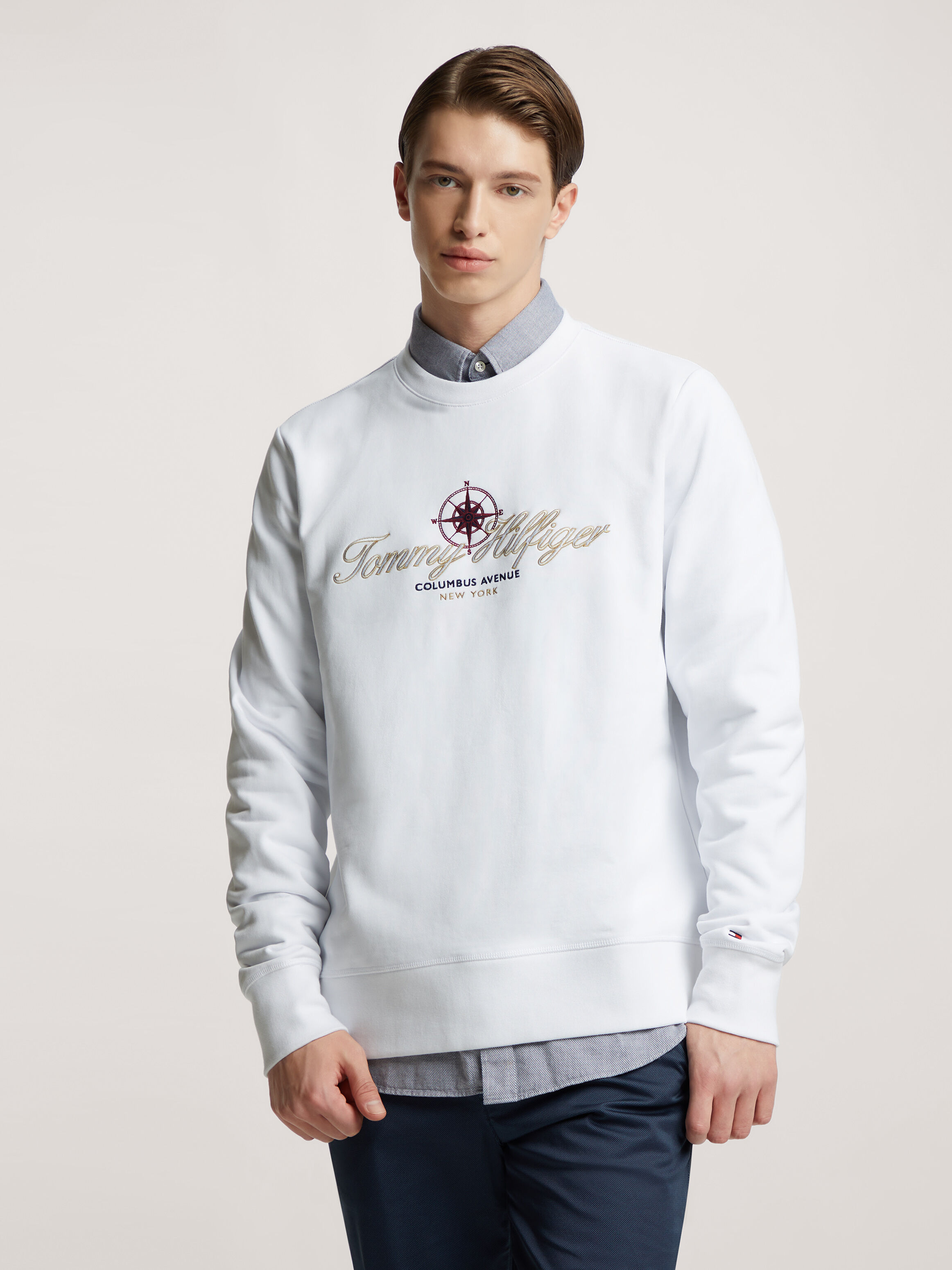 Nautical Embroidery Sweatshirt