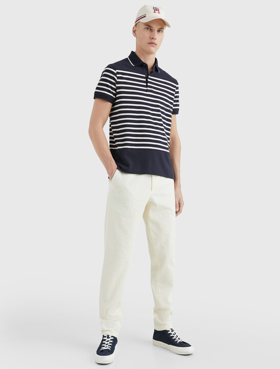 條紋標準版型 Polo 衫
