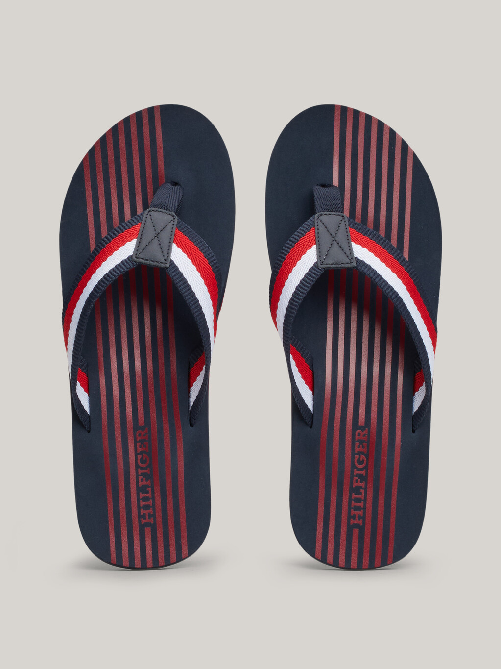 Signature Tape Strap Flip-Flops, Desert Sky, hi-res