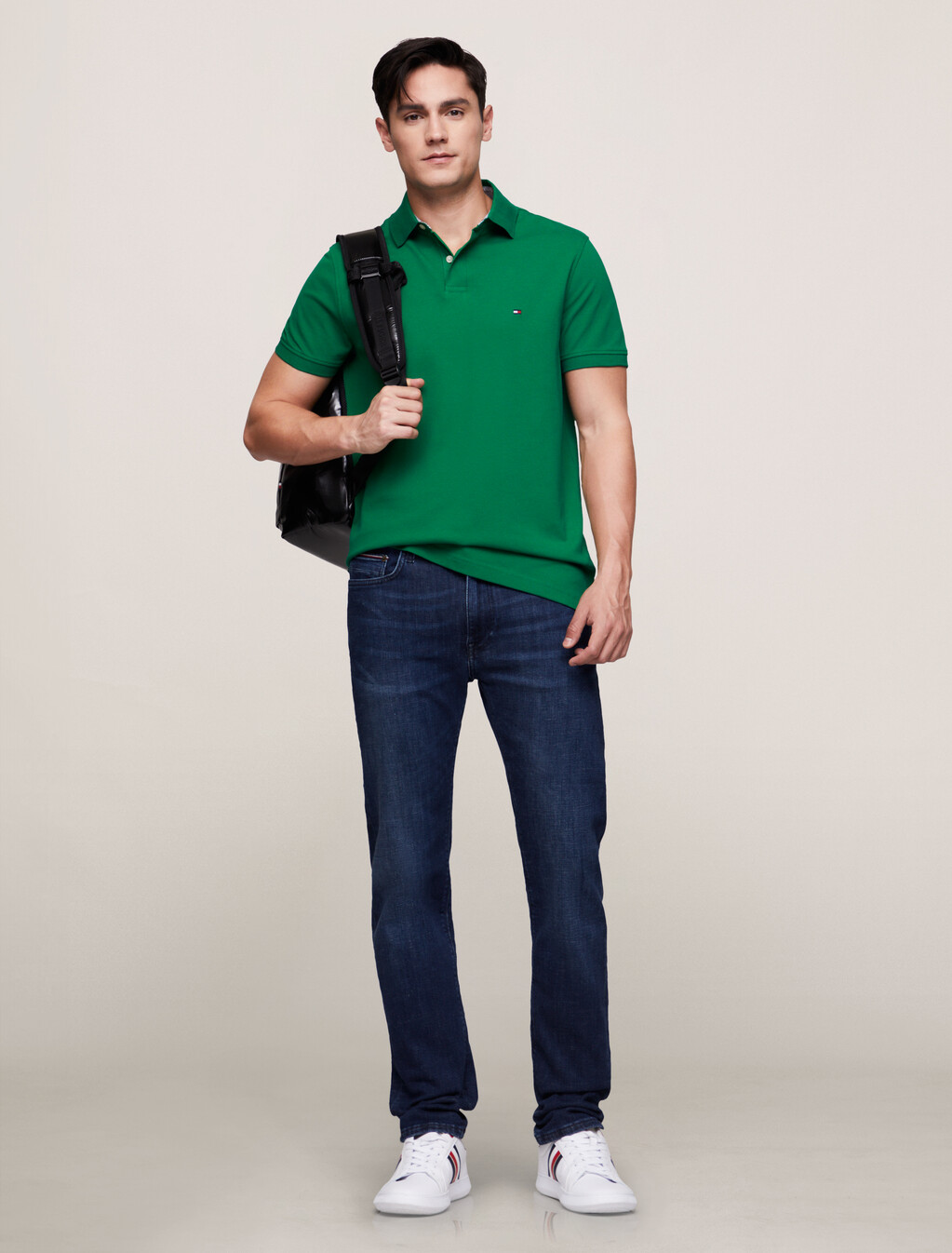 1985 系列標準版型 Polo 衫, Nouveau Green, hi-res