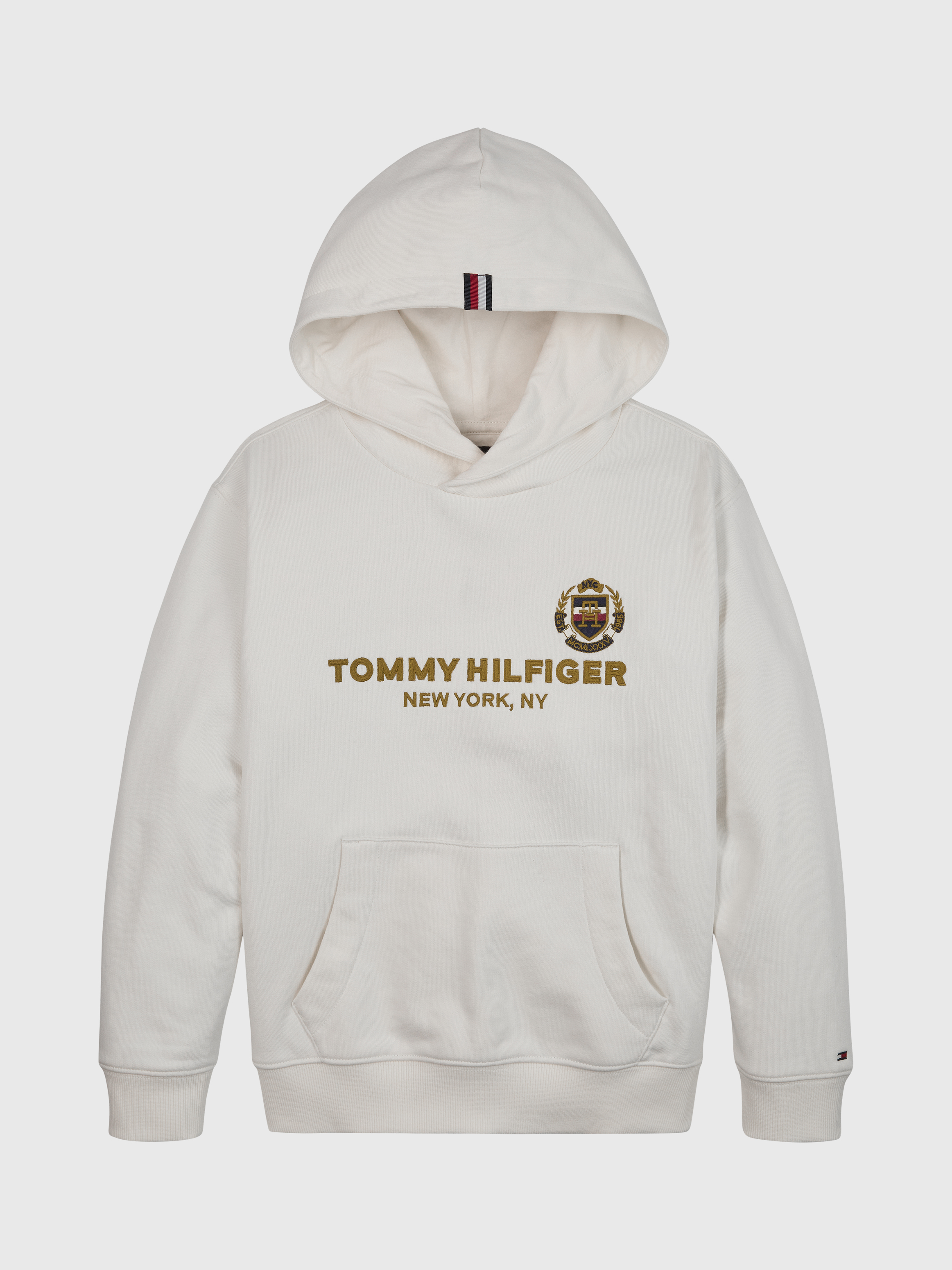 Tommy deals white hoodie